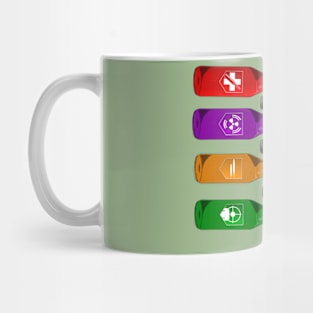 Zombie Perks Take Your Pick on Leaf Green Mug